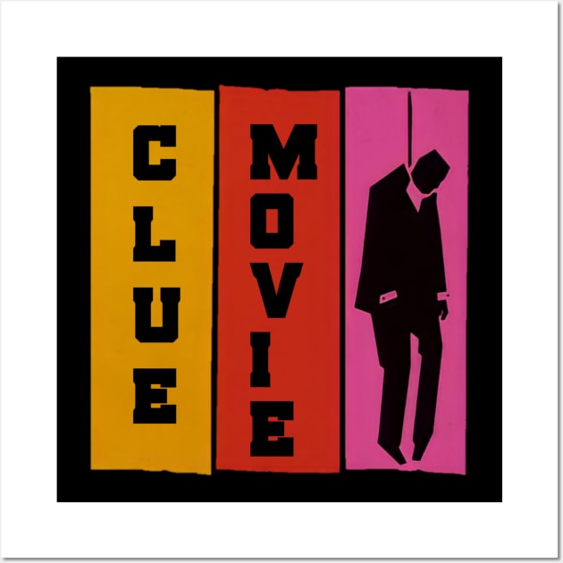 Clue movie t-shirt Wall Art by Riss art